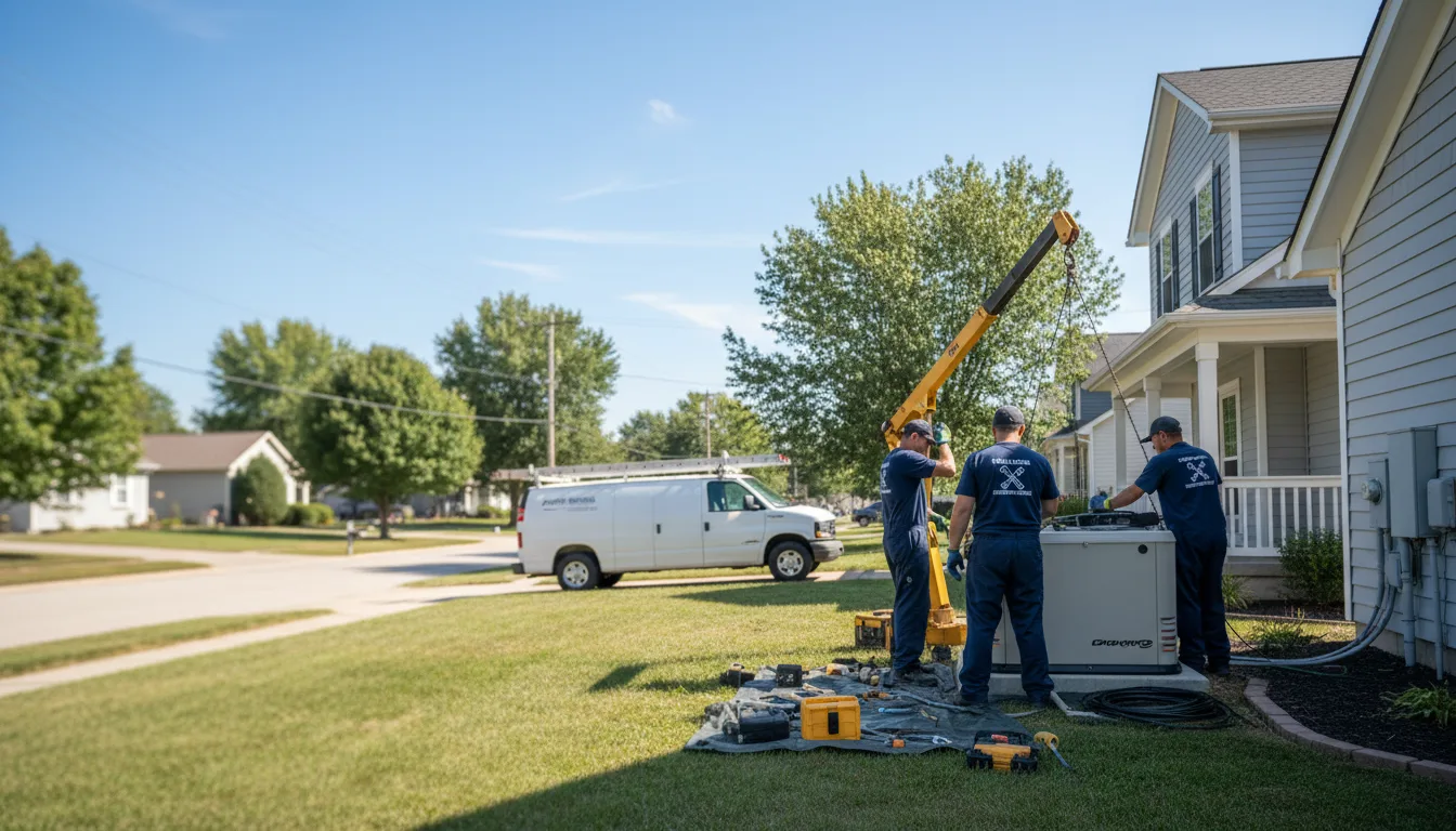 Generator Installation in Edwards, IL near me
